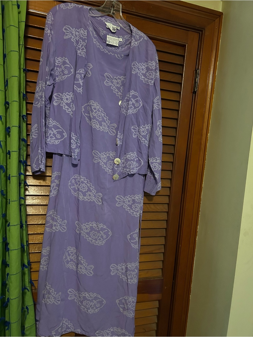 Wind River Lavender two piece dress with sweater